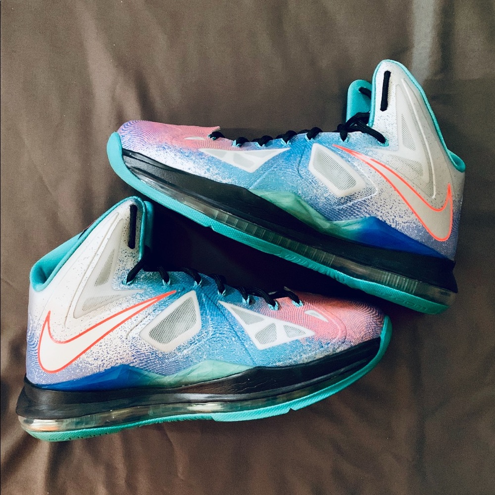 Nike Lebron 10 ( X ) "Pure Platinum"